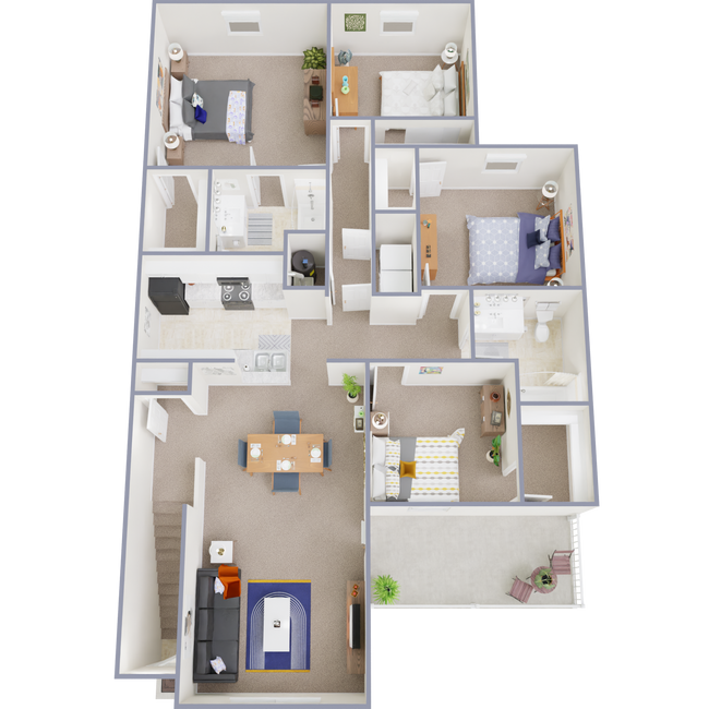 Floorplan - Arborwood Apartments