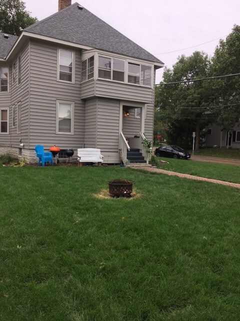 back yard - 247 Winifred St W