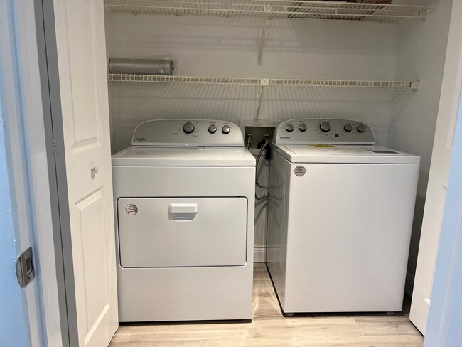 In unit laundry, new washer and dryer - 1733 Courtyard Way