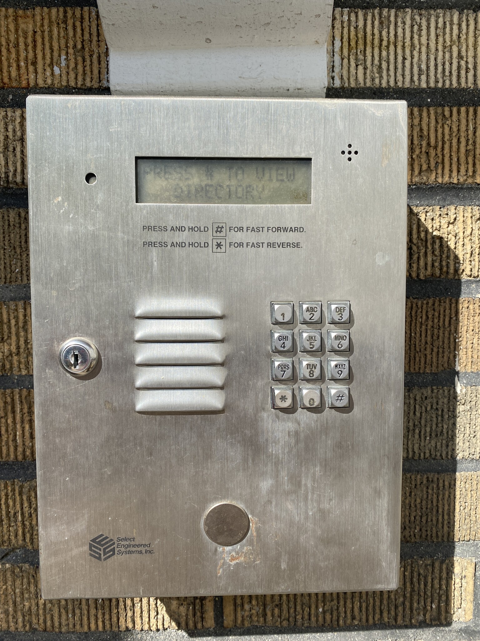 Security code to get inside - 1630 Monument Ave