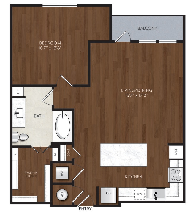 Floorplan - The Park at Katy Trail