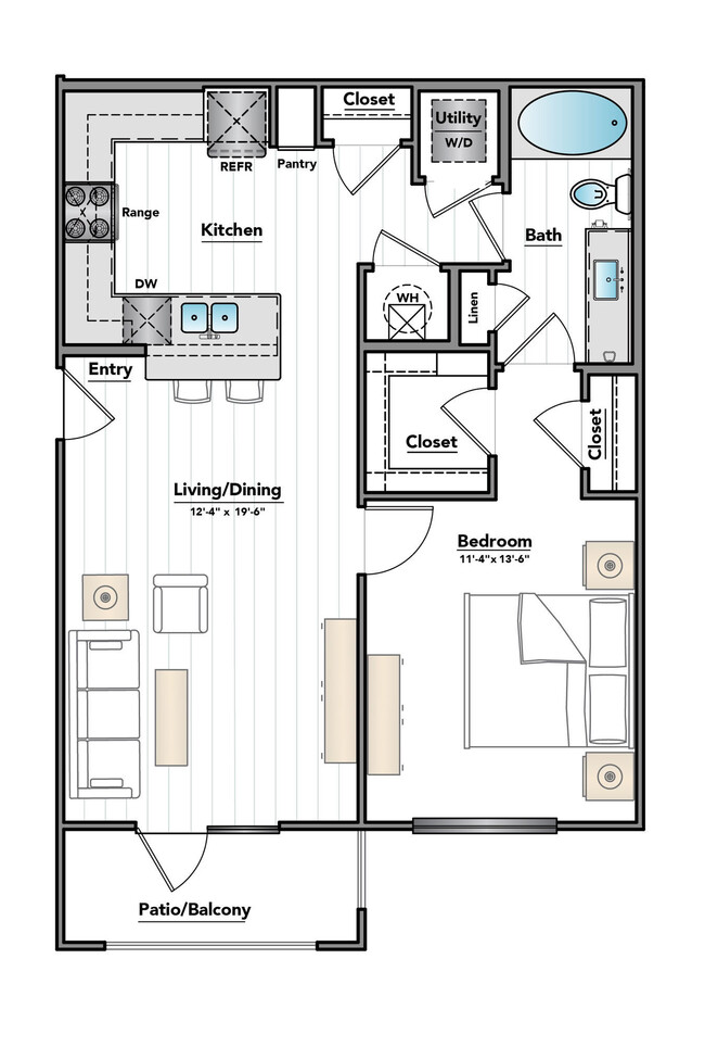 Floorplan - City Heights at College Station