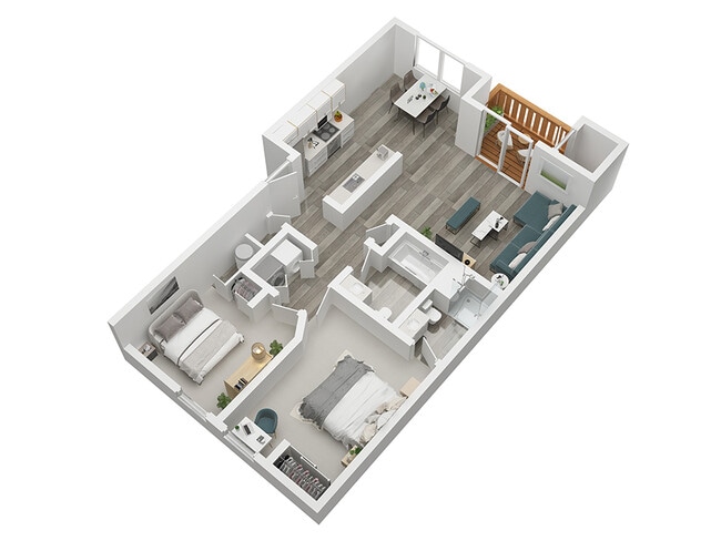 Floorplan - The Village Apartments