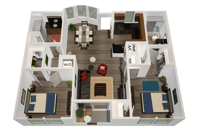 Floorplan - Legacy Apartments