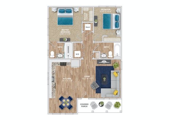 Floorplan - Cape Cottages
