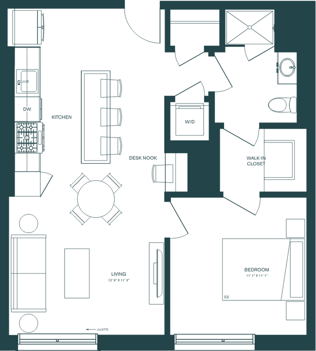 Floorplan - Porter