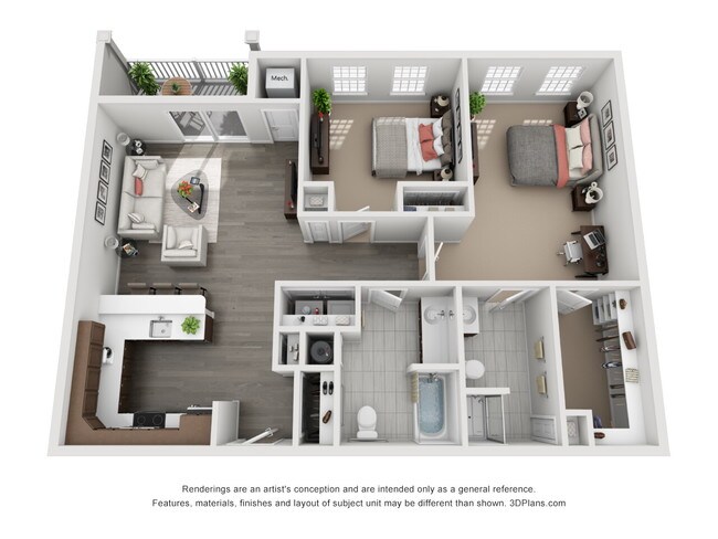 Floorplan - Schuyler Commons