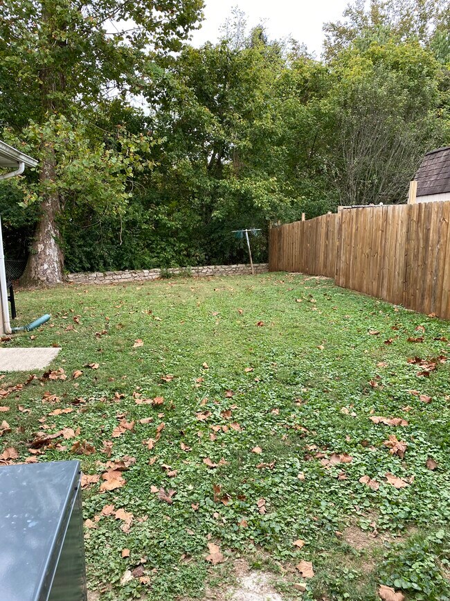 Fenced Backyard - 183 Fountain Pl