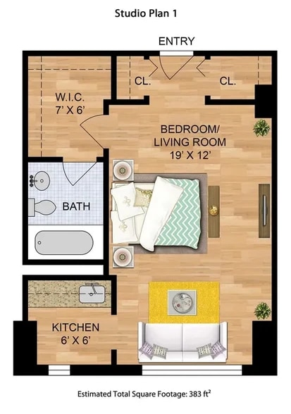 Floor Plan - 1121 Arlington Blvd