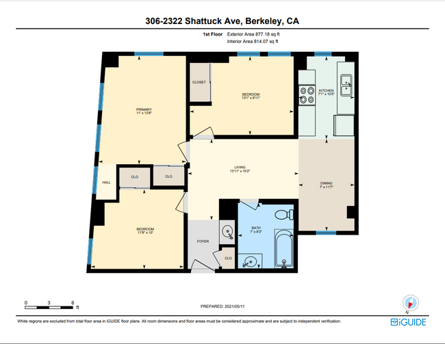 Floorplan - Shattuck Apartments