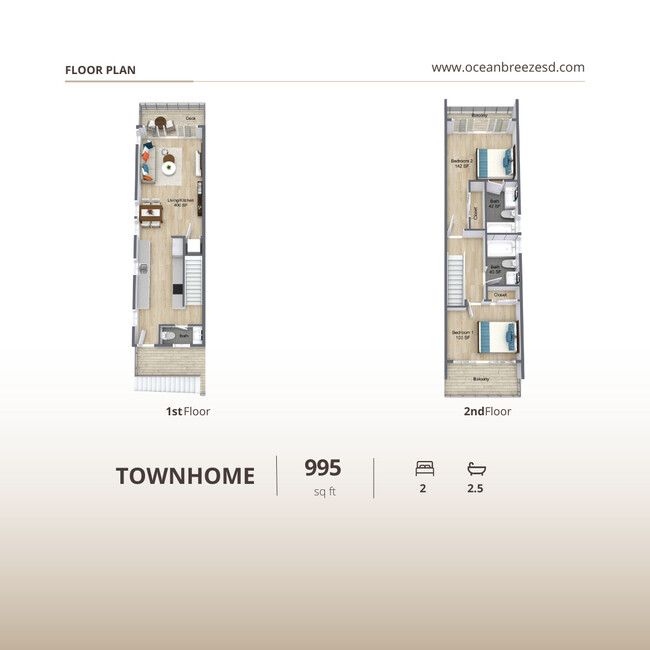 Floorplan - Welcome to Ocean Breeze in Oceanside Apart...