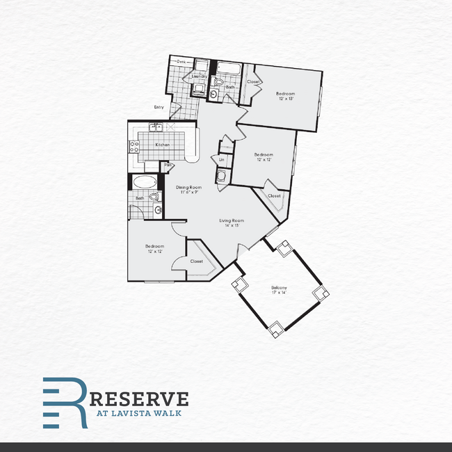 Floorplan - Reserve at LaVista Walk