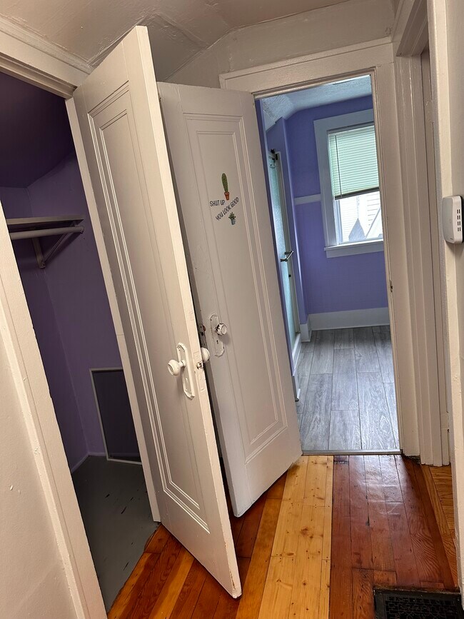 closet and bathroom - 24 Corinne St SW