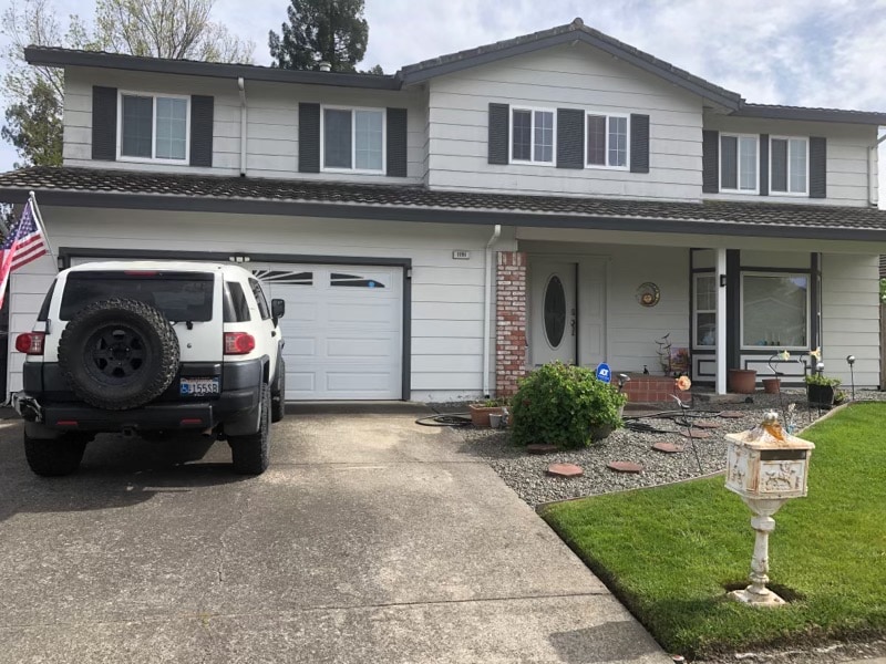 Outside of the house - 1191 San Antonio Dr