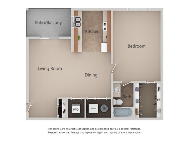 Floorplan - Crossroads Apartments