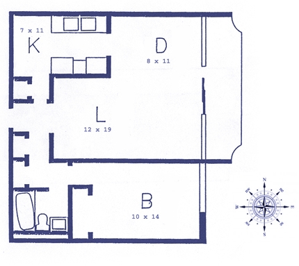 Floorplan - The Carlyle on the Lake