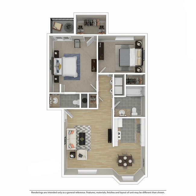 Floorplan - Park Avenue Village Apartments