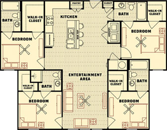 Floorplan - Yugo Tallahassee Catalyst