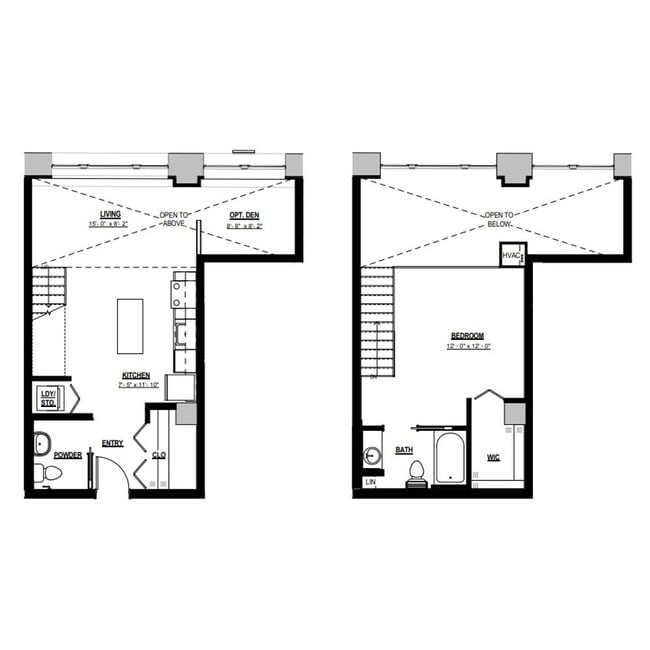 Floorplan - Parisian on Vine Apartments