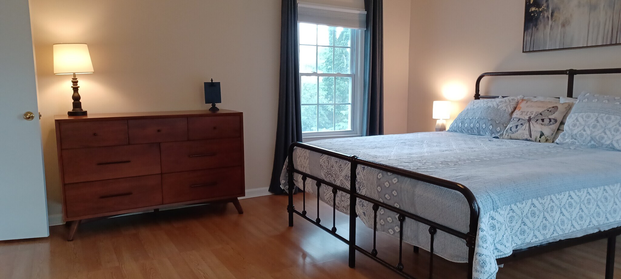 Blackout curtains and all new windows - 705 Elsom St