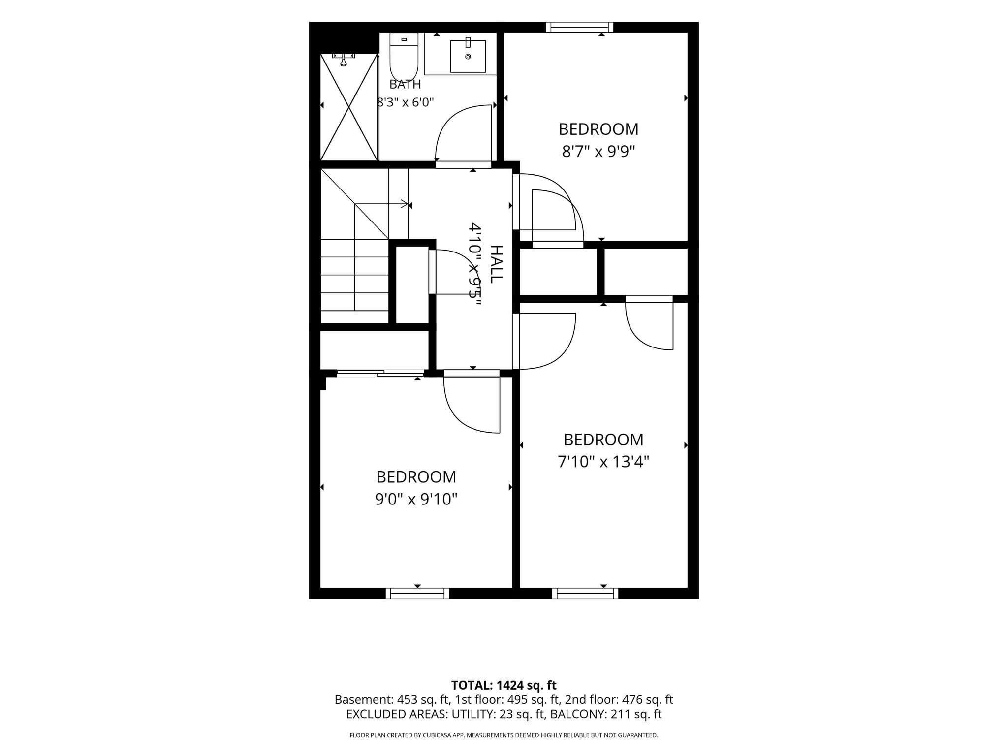 third level floor plan - 6228 William Edgar Dr