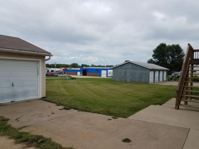 Back yard of 4-plex - 775 Dilenbeck Dr