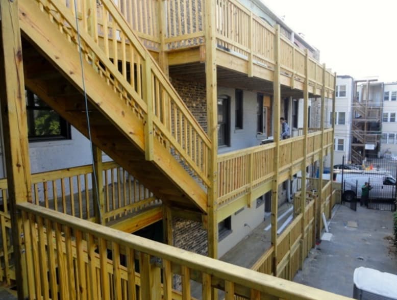 Back Porch/Back Patio - 1303 W Columbia Ave