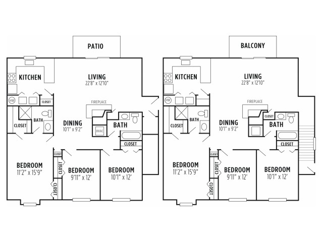 Floorplan - Victoria Crossing Apartments