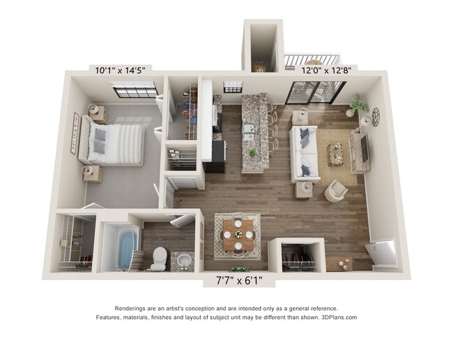 Floorplan - Forest Ridge at Terrell Mill