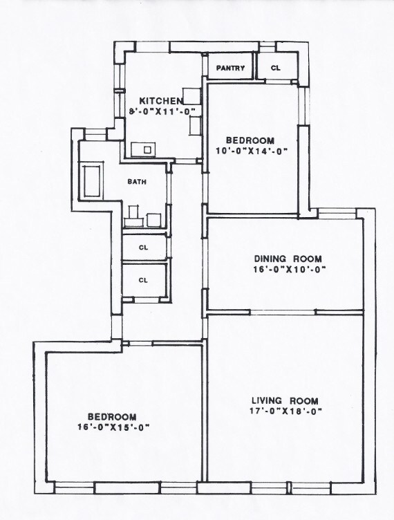 Floorplan - 437-59 W. Belmont Ave.