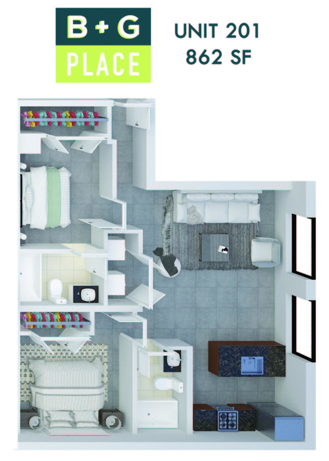 Floorplan - B+G Place