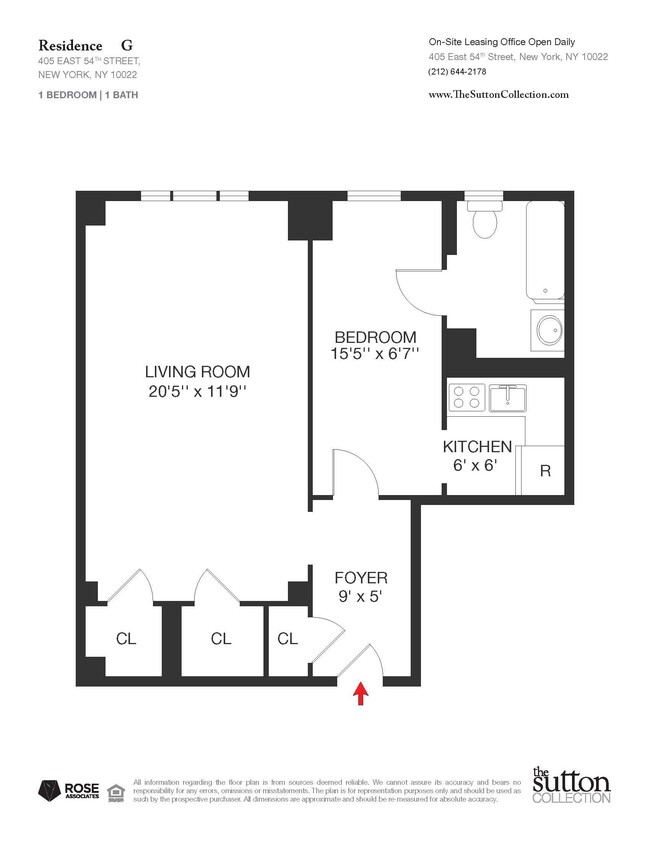 Floorplan - The Sutton Collection