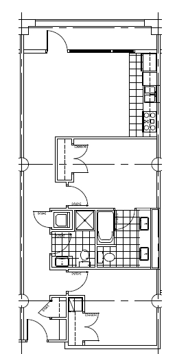 2BR/2BA - Chesapeake Lofts