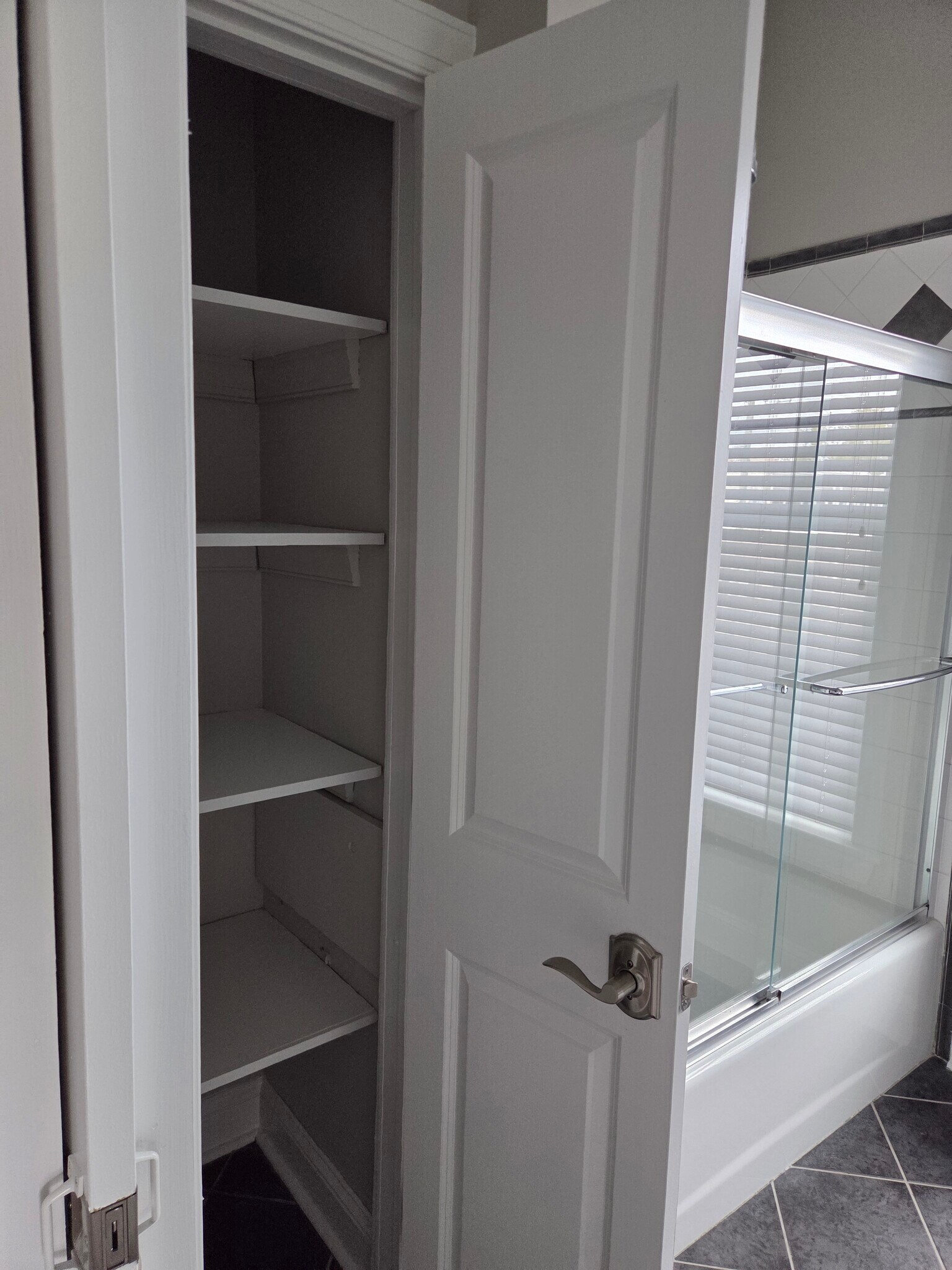 Bathroom deep shelving - 302 Lorch St