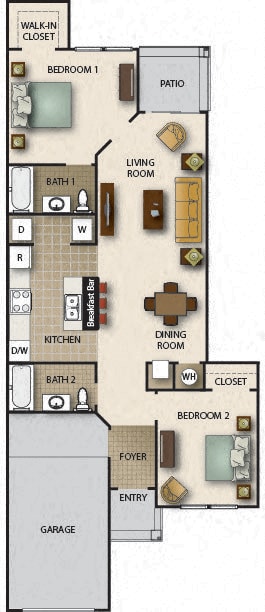 Floorplan - Vista Park Senior Living