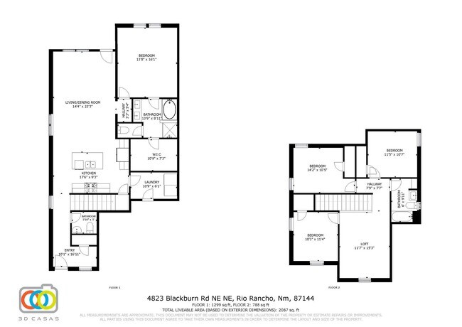 Building Photo - For Rent | Unfurnished Home | 4 Bed / 2.5 Bath | 2 Car Garage | 2-Story | Rio Rancho | Solar