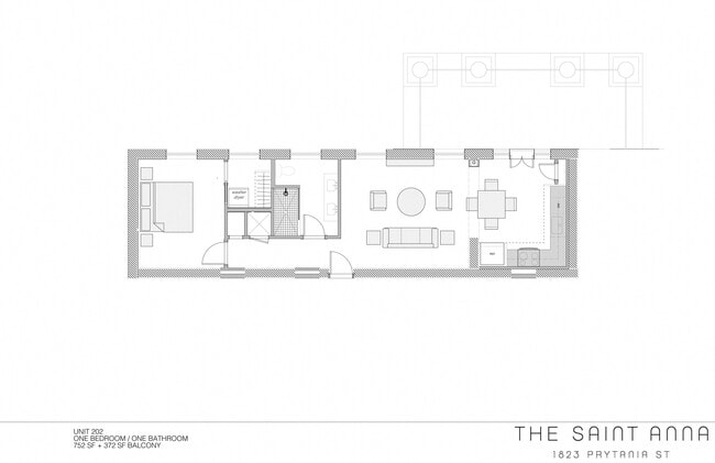 Floorplan - The Saint Anna