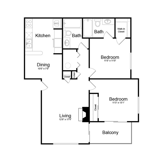 Floorplan - Alvista Trailside Apartments