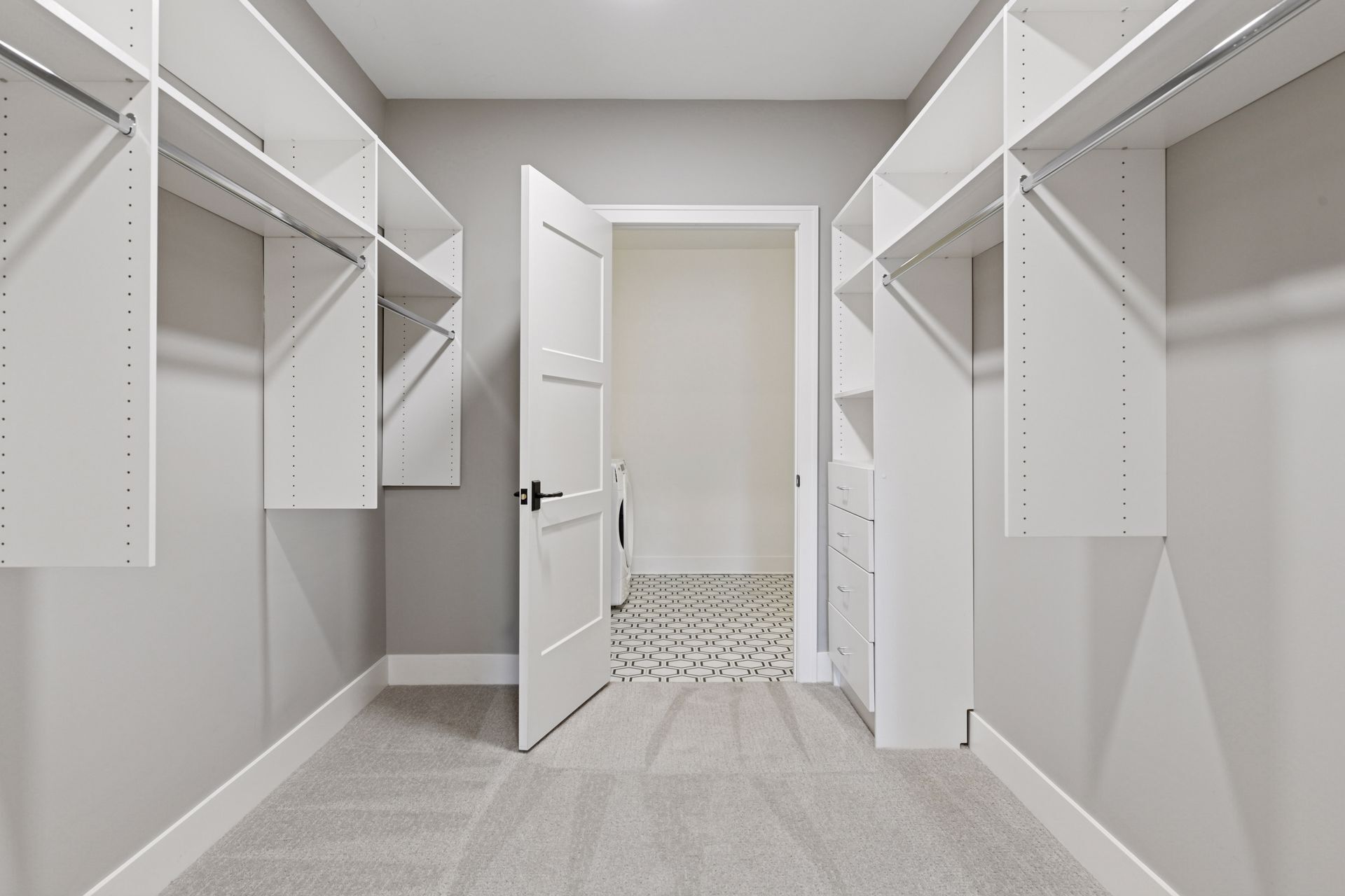 Walk-in closet has convenient access to the laundry room - 222 Ferndale Rd S