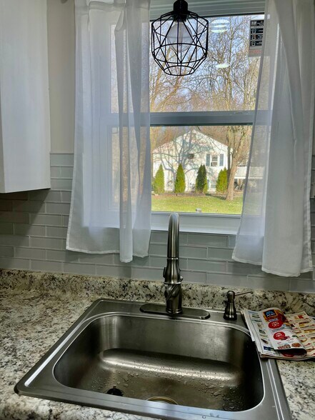 View outside kitchen window - 62 E Water St