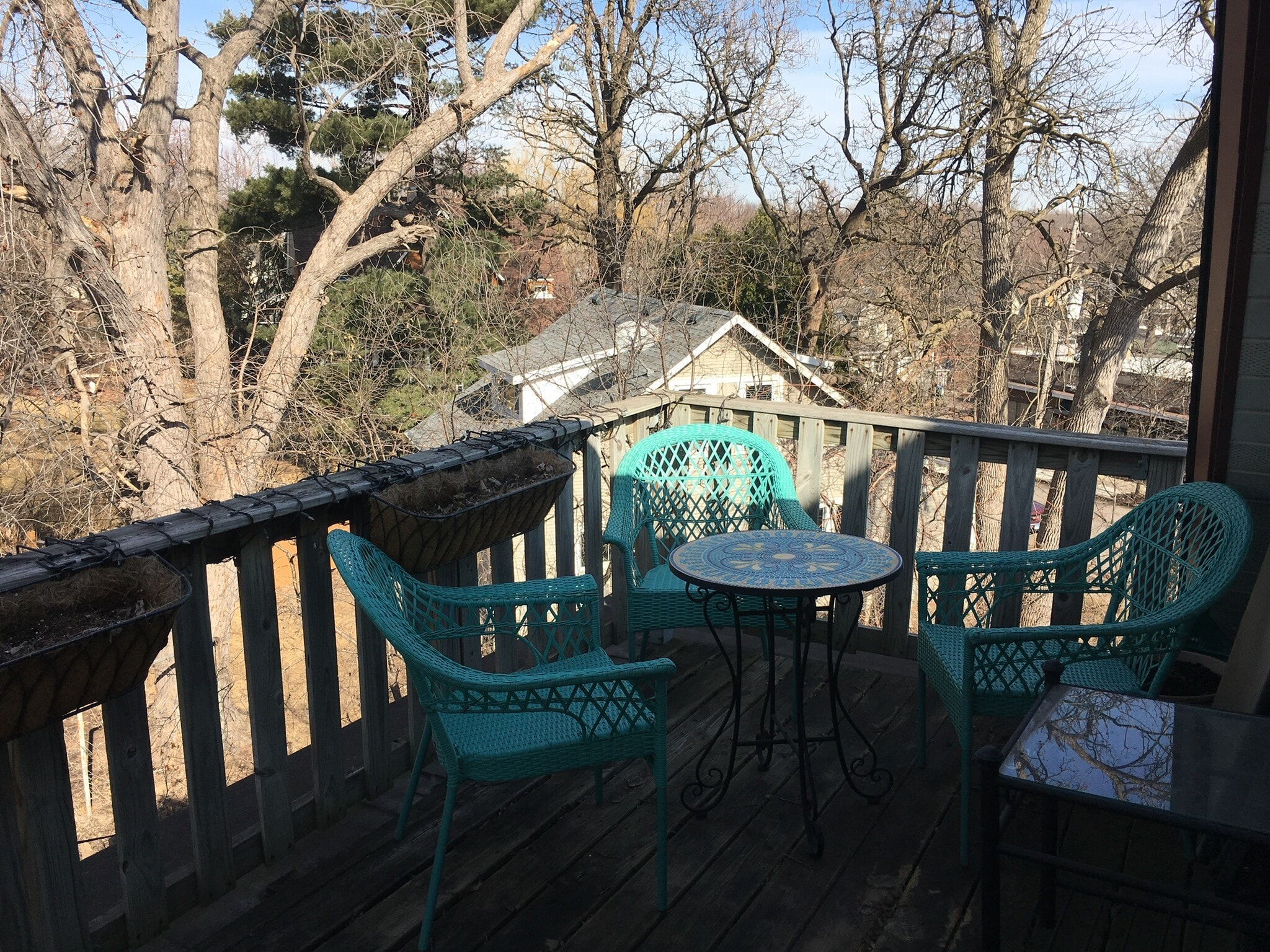 Private patio that overlooks Minneapolis Skyline - 304 Cedar Lake Rd S