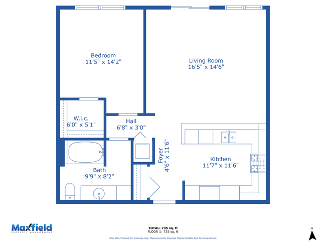 Building Photo - Modern Downtown Living 1 Bedroom - Like New