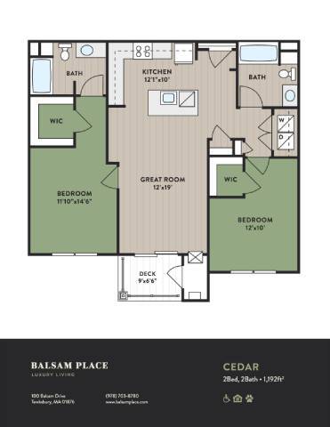 Floorplan - Balsam Place