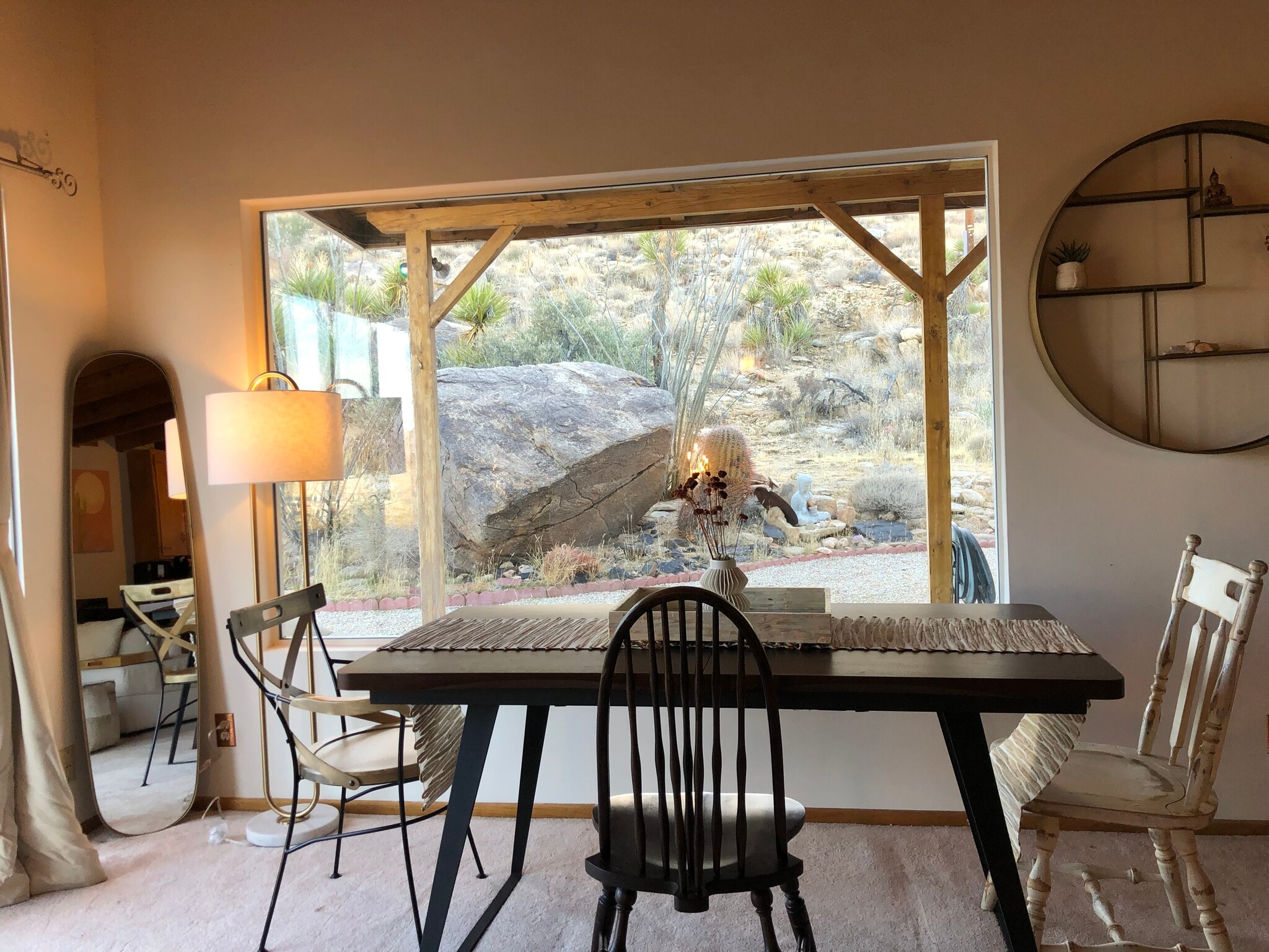 charming dining table with views - 8080 Sunset Rd