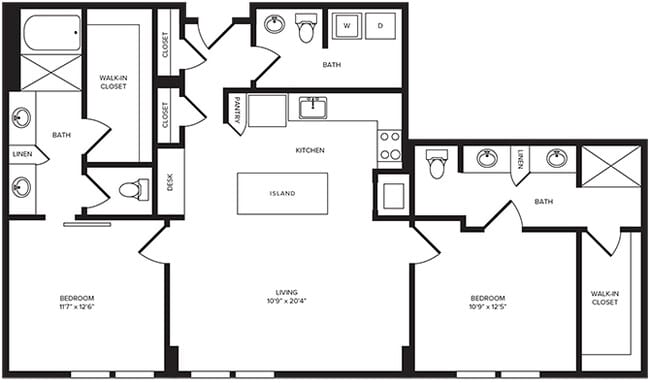 Floorplan - Windsor Turtle Creek