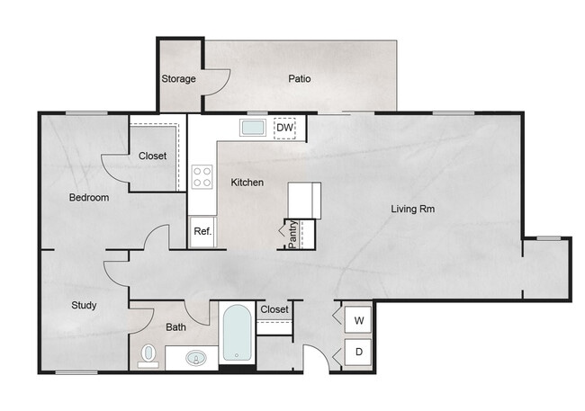 Floorplan - The Retreat at Steeplechase