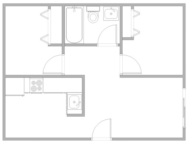 2BR/1BA - Quarry Ridge Apartments