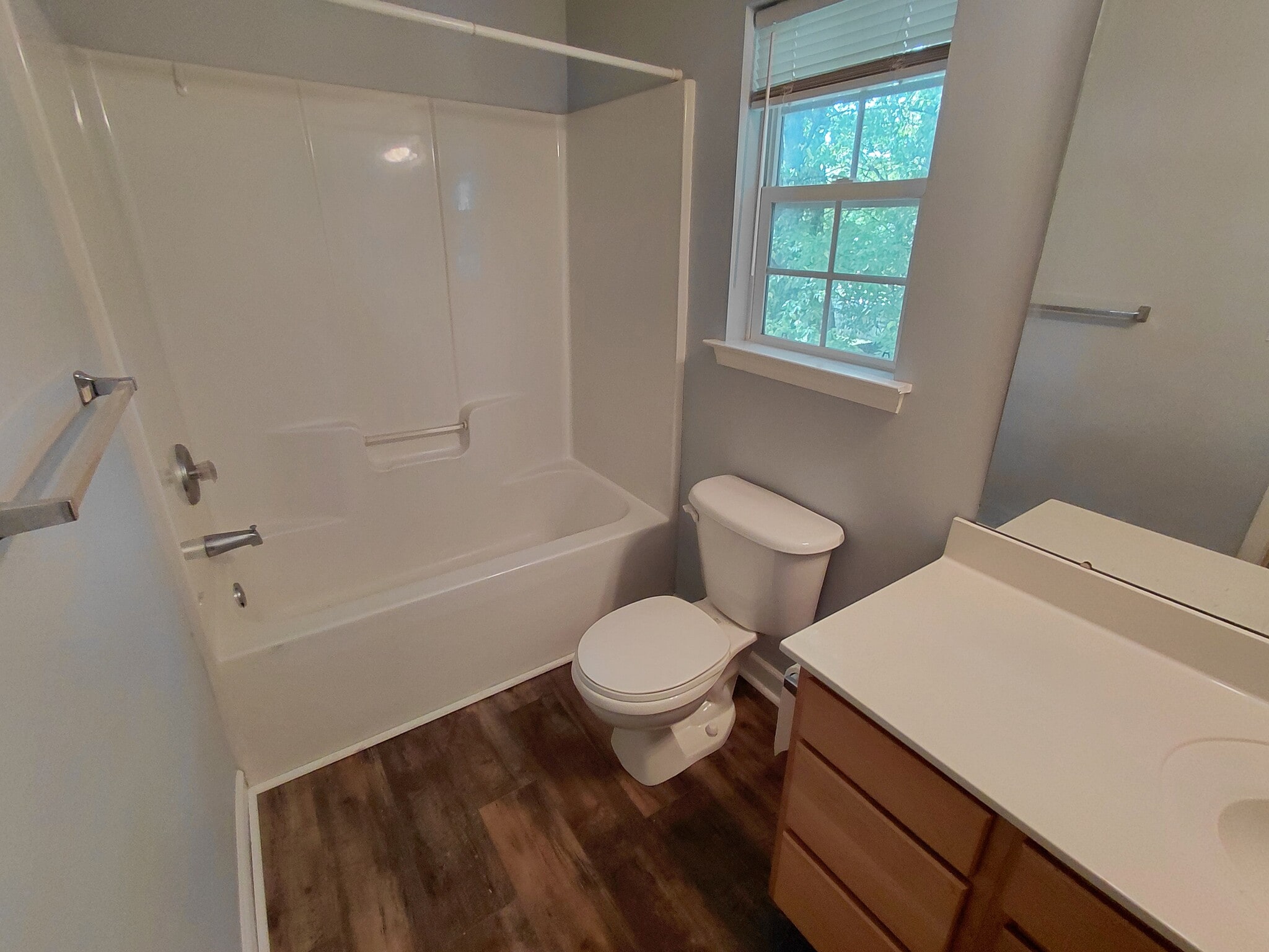 Hall bath with new flooring. - 5043 Wheat Dr SW