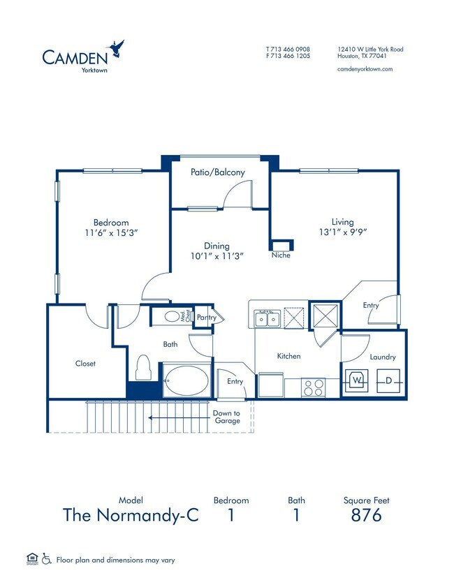 Floorplan - Camden Yorktown