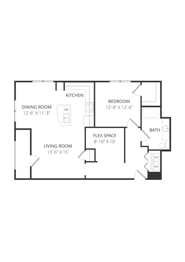 Floorplan - Lofts at Watters Creek Apartments